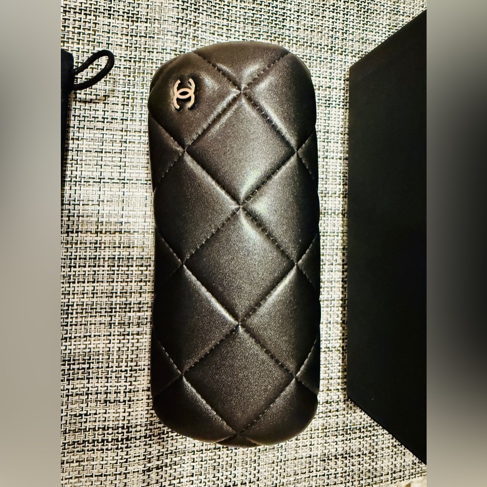 CHANEL case for eyeglasses frame . Medium